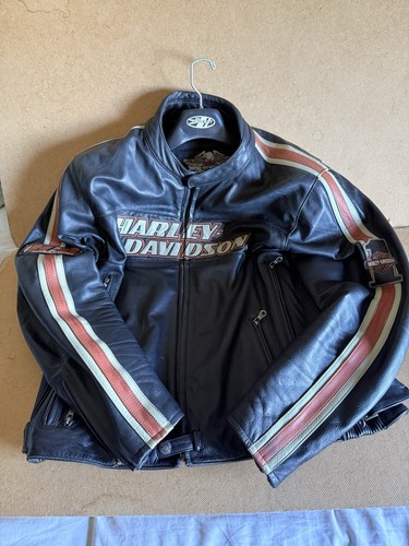 Harley davidson vented leather - harley-davidson,