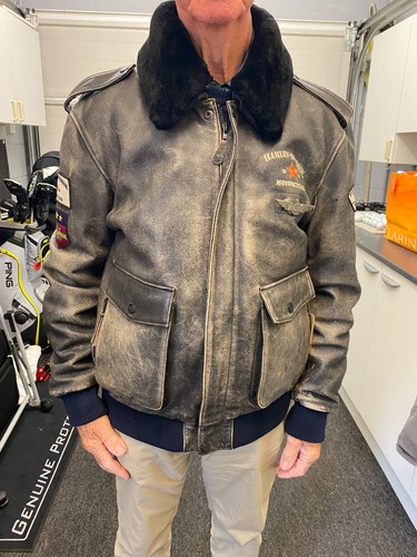 Harley davison leather jacket - harley,