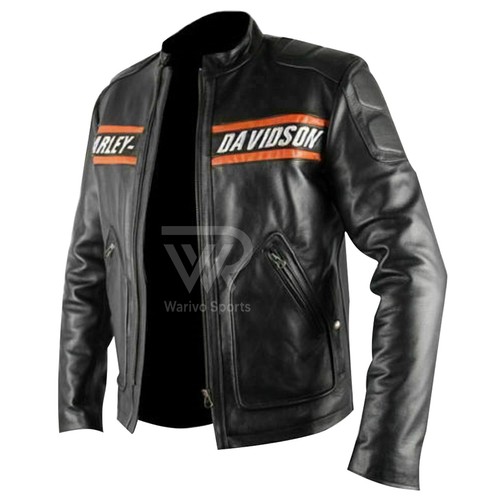 Men black harley davidson - men's,